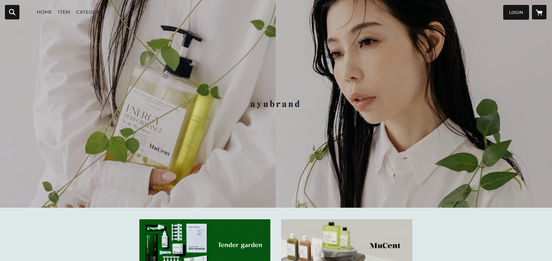 Ayu-brand 公式オンラインストア (https://ayu-brand.stores.jp/)